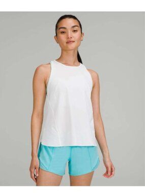 Lululemon Lightweight Stretch Running Tank Top White 10